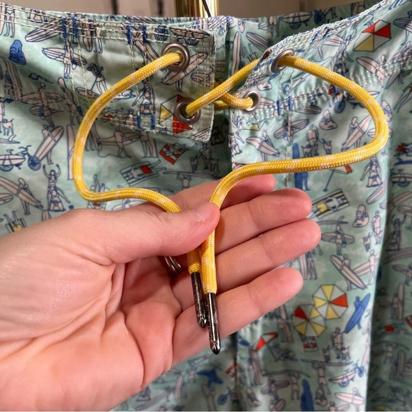 TOMMY BAHAMA ~ Men’s Swim Board Shorts with Pockets Novelty Print - Picture 4 of 9